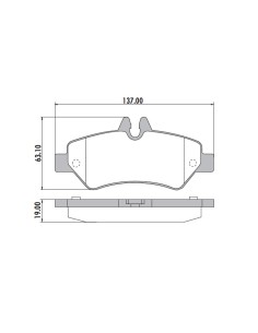 Pastilla Trasera 415 Pd-663 2