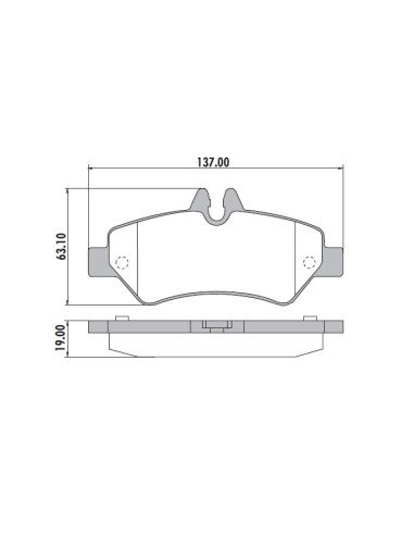 Pastilla Trasera 415 Pd-663