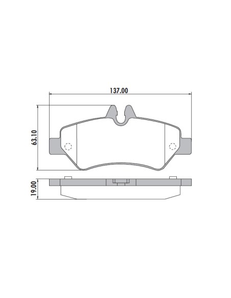 Pastilla Trasera 415 Pd-663