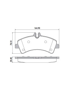 Pastilla Trasera 515 Pd-664 2