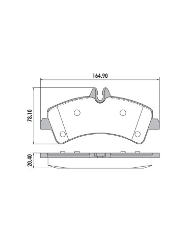 Pastilla Trasera 515 Pd-664