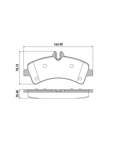 Pastilla Trasera 515 Pd-664